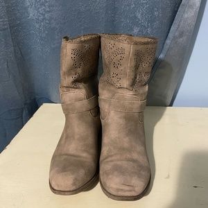 Suede Boots